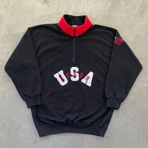 Vintage Guess USA Black Fleece
